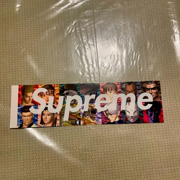 Supreme Other - Supreme Tekken box logo sticker